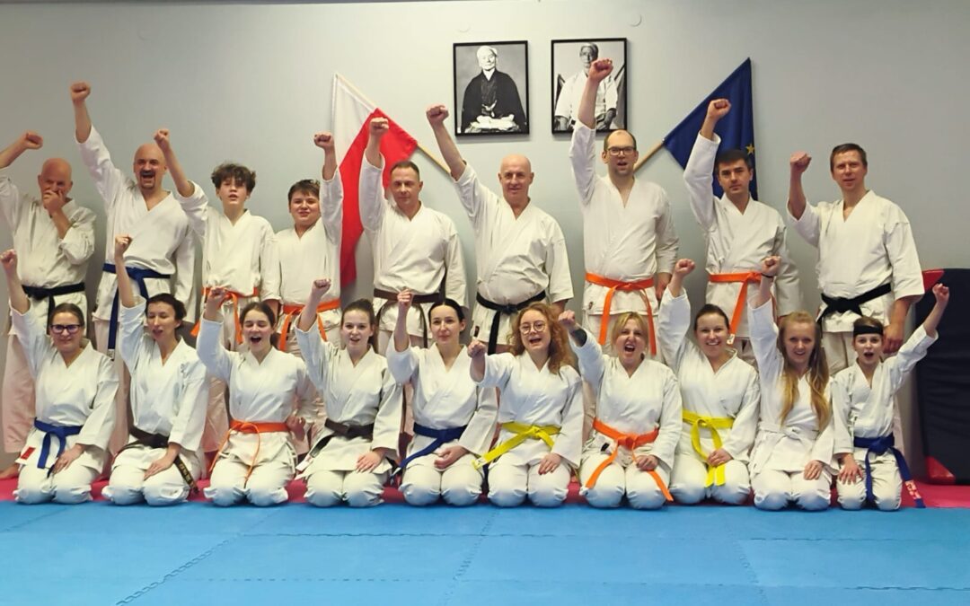 Egzaminy karate w naszym dojo
