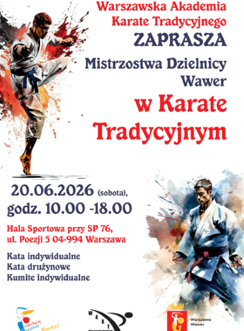 Mistrzostwa Dzielnicy Wawer m. st. Warszawy w Karate Tradycyjnym o Puchar Burmistrza